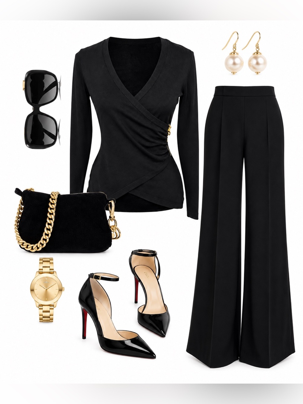 THALIA WRAP SWEATER